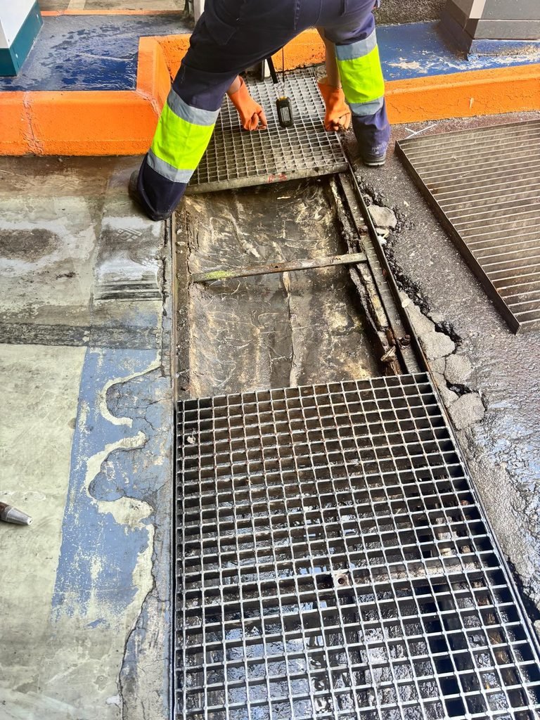 limpieza de parking terminada en Segovia
